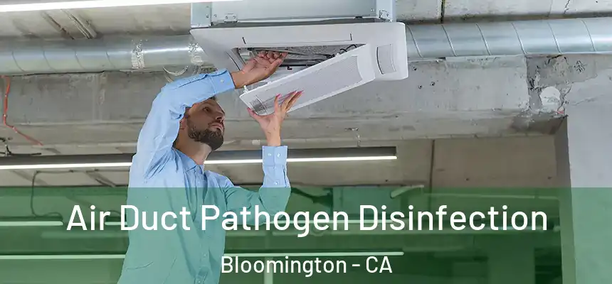 Air Duct Pathogen Disinfection Bloomington - CA